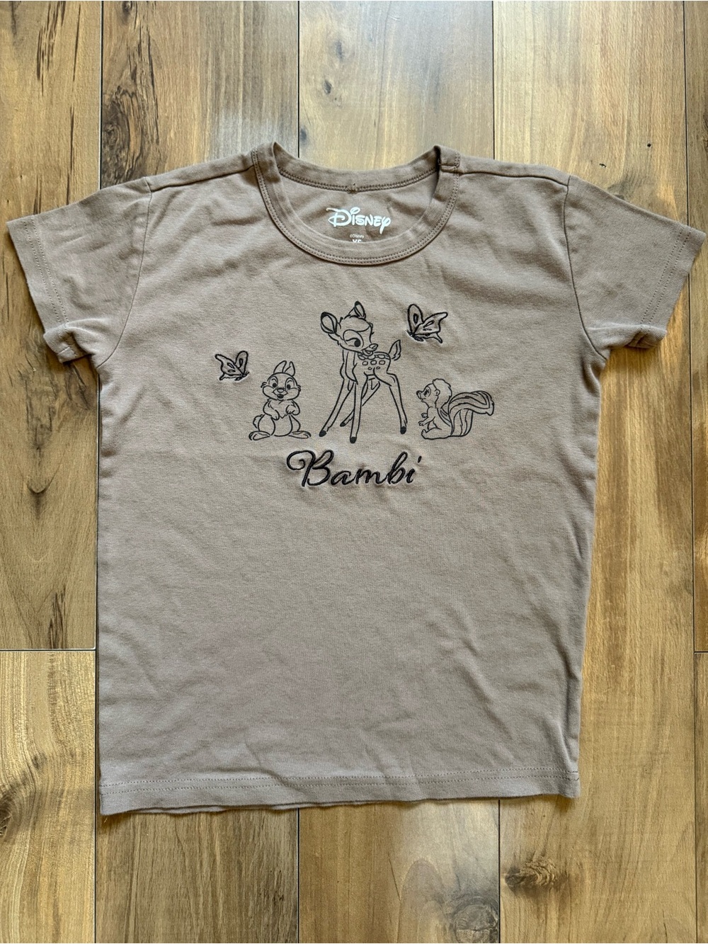 Disney Brown Bambi Short Sleeve Tee
